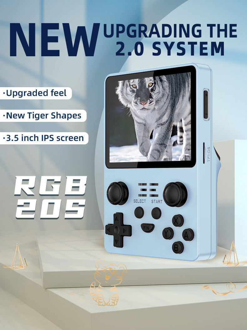 Yo RGB20S R36S Handheld Game Console 3.5 Inch Portable Retro Handheld Game Player 64GB 15000 Games Video Gaming Console