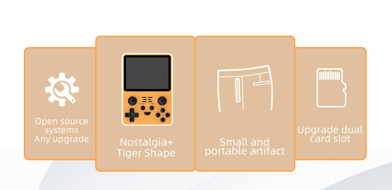 Yo RGB20S R36S Handheld Game Console 3.5 Inch Portable Retro Handheld Game Player 64GB 15000 Games Video Gaming Console