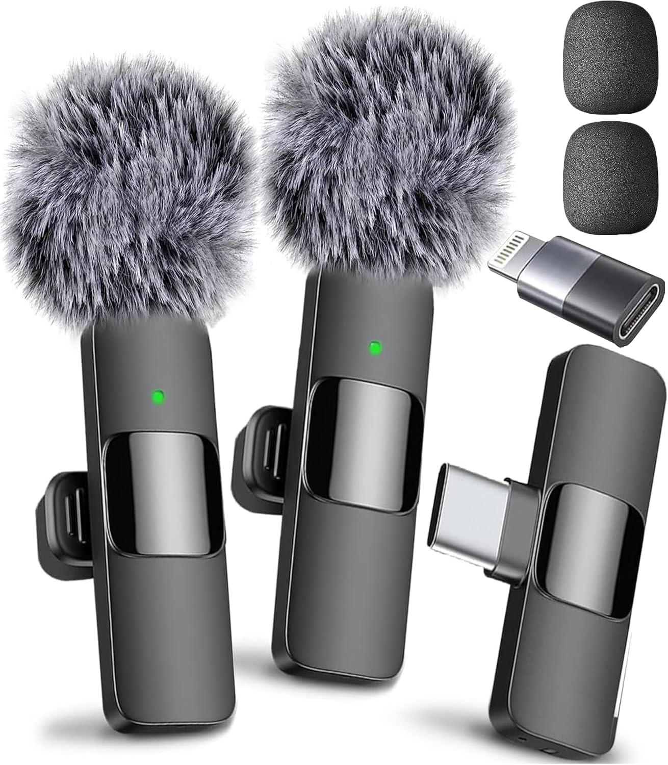 ClipMic Duo – Ensemble de microphones sans fil à réduction de bruit