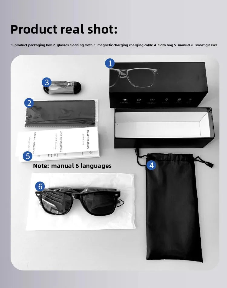 Smart Glasses Sunglasses