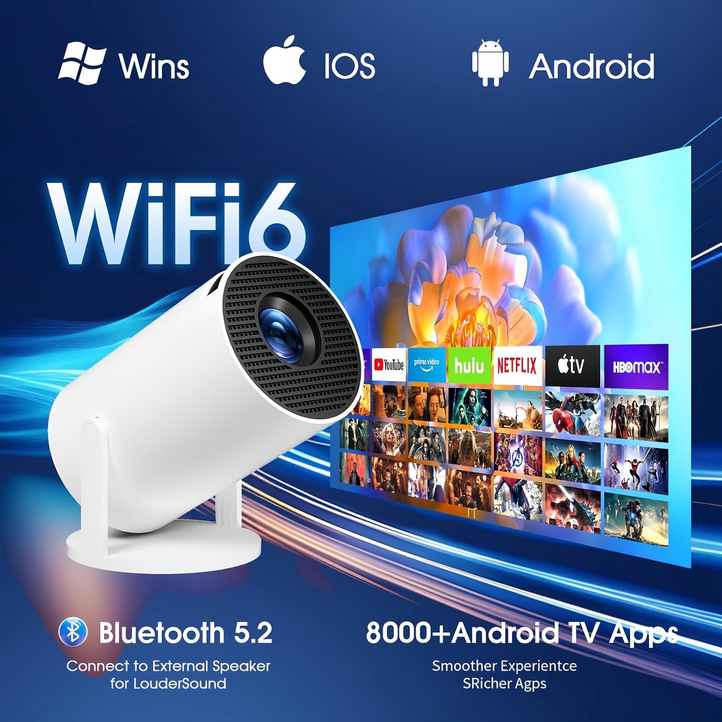Smart Wifi Projector