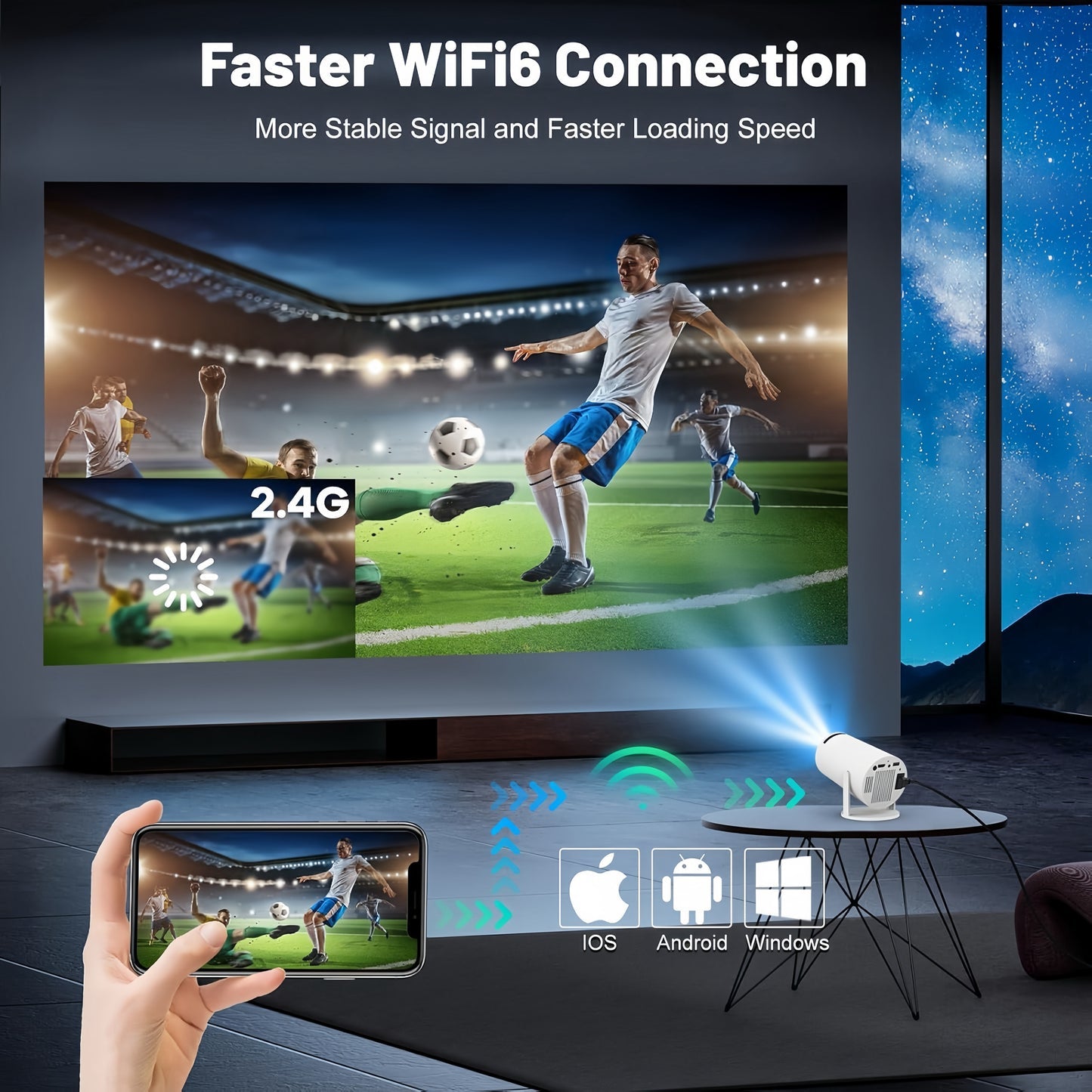 Smart Wifi Projector