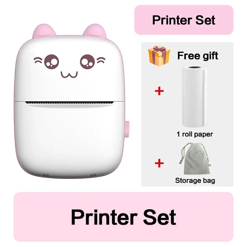 Mini Bluetooth Thermal Printer – Fun & Easy Wireless Printing