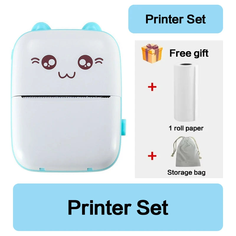 Mini Bluetooth Thermal Printer – Fun & Easy Wireless Printing