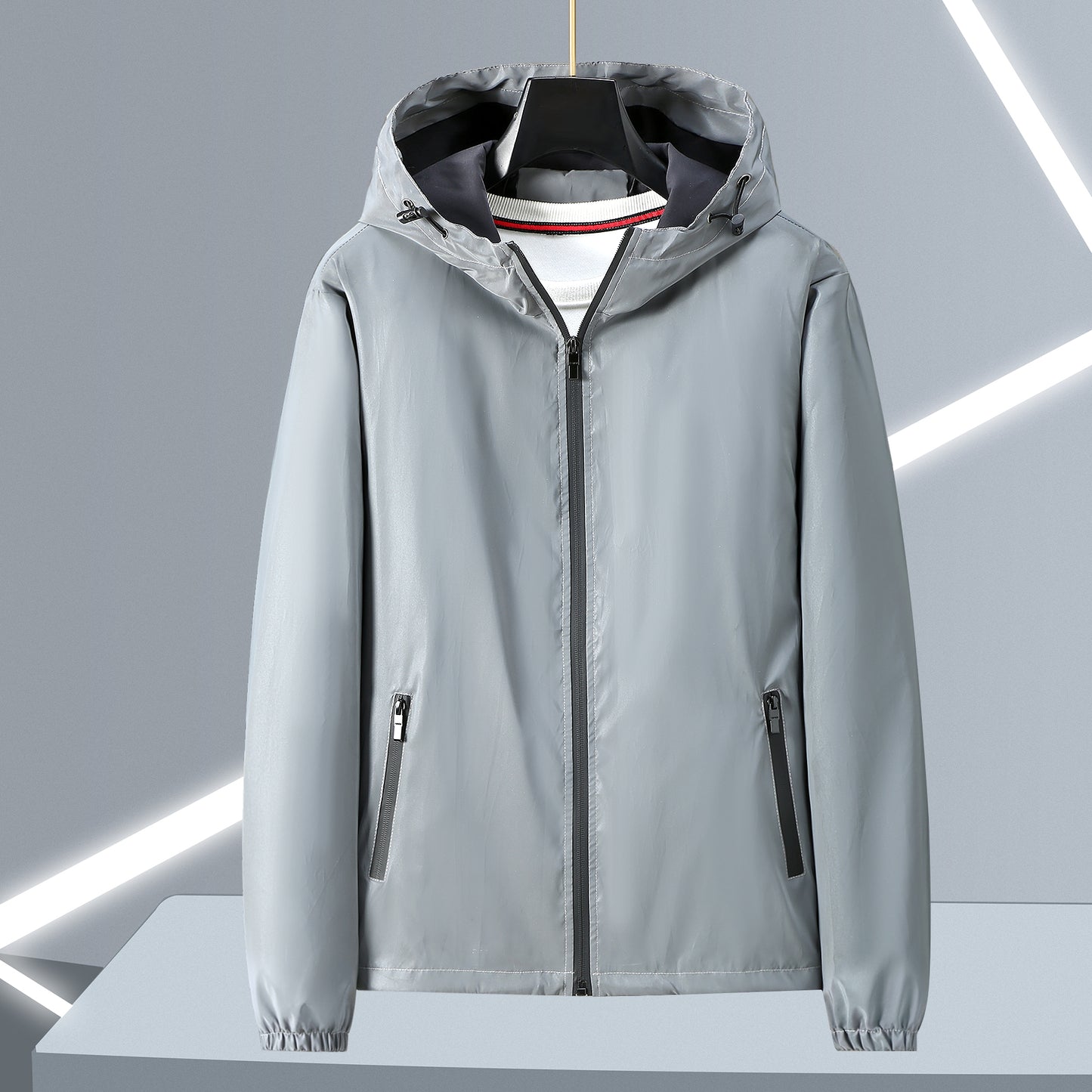 Chromashift Reflective Windbreaker for Everyday, Night Runs, Walks, and Color Changing