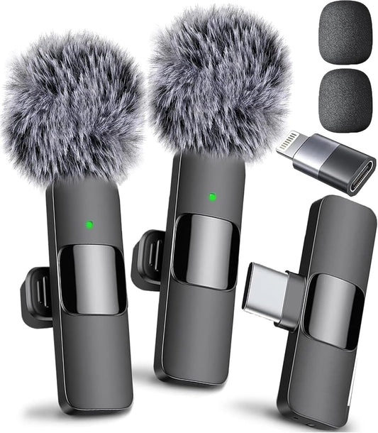 ClipMic Duo – Wireless Noise-Reducing Mic Set