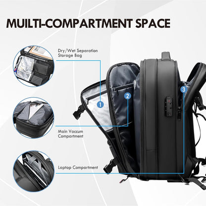 AirSeal Pro – Vacuum Compression Travel Backpack