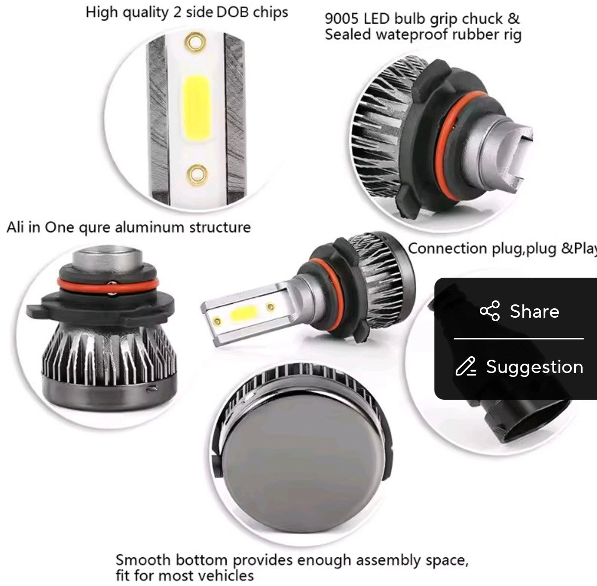 Ampoules LED Haute Performance